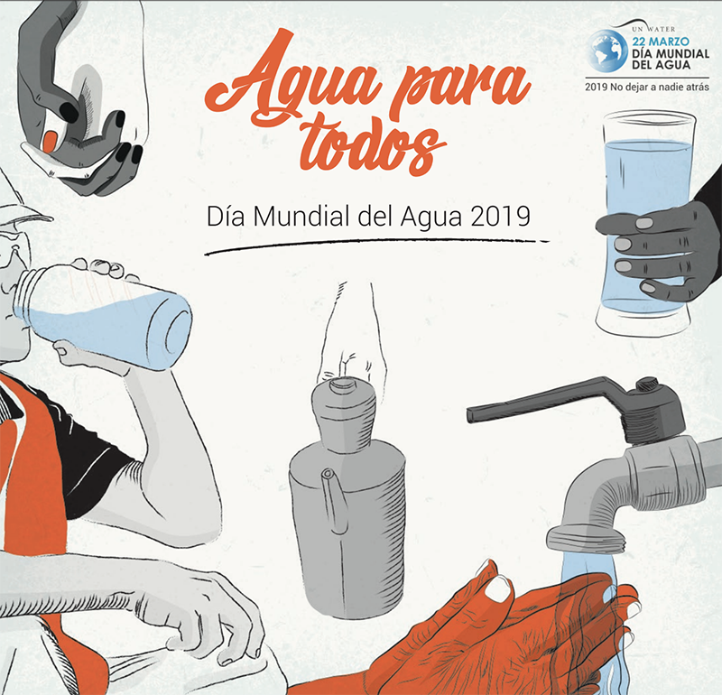 Hoy se celebra el Día Mundial del Agua bajo el lema “No dejar a nadie atrás” Hoy se celebra el Día Mundial del Agua bajo el lema “No dejar a nadie atrás”