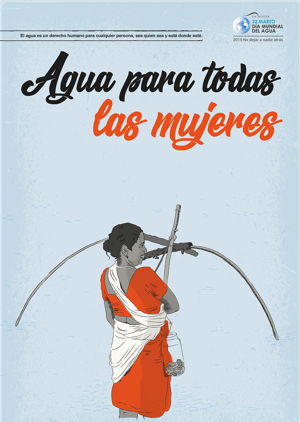 Hoy se celebra el Día Mundial del Agua bajo el lema “No dejar a nadie atrás” Hoy se celebra el Día Mundial del Agua bajo el lema “No dejar a nadie atrás”